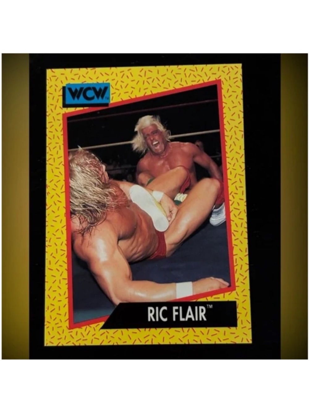 Ric Flair 1991 Impel WWE WCW Rookie RC Wrestling Card